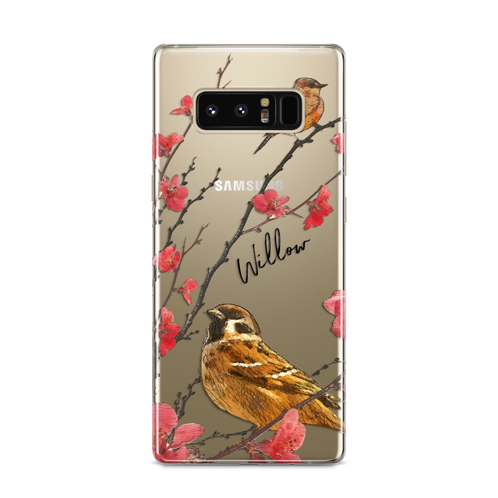 Personalised Birds Samsung Galaxy S8 Case