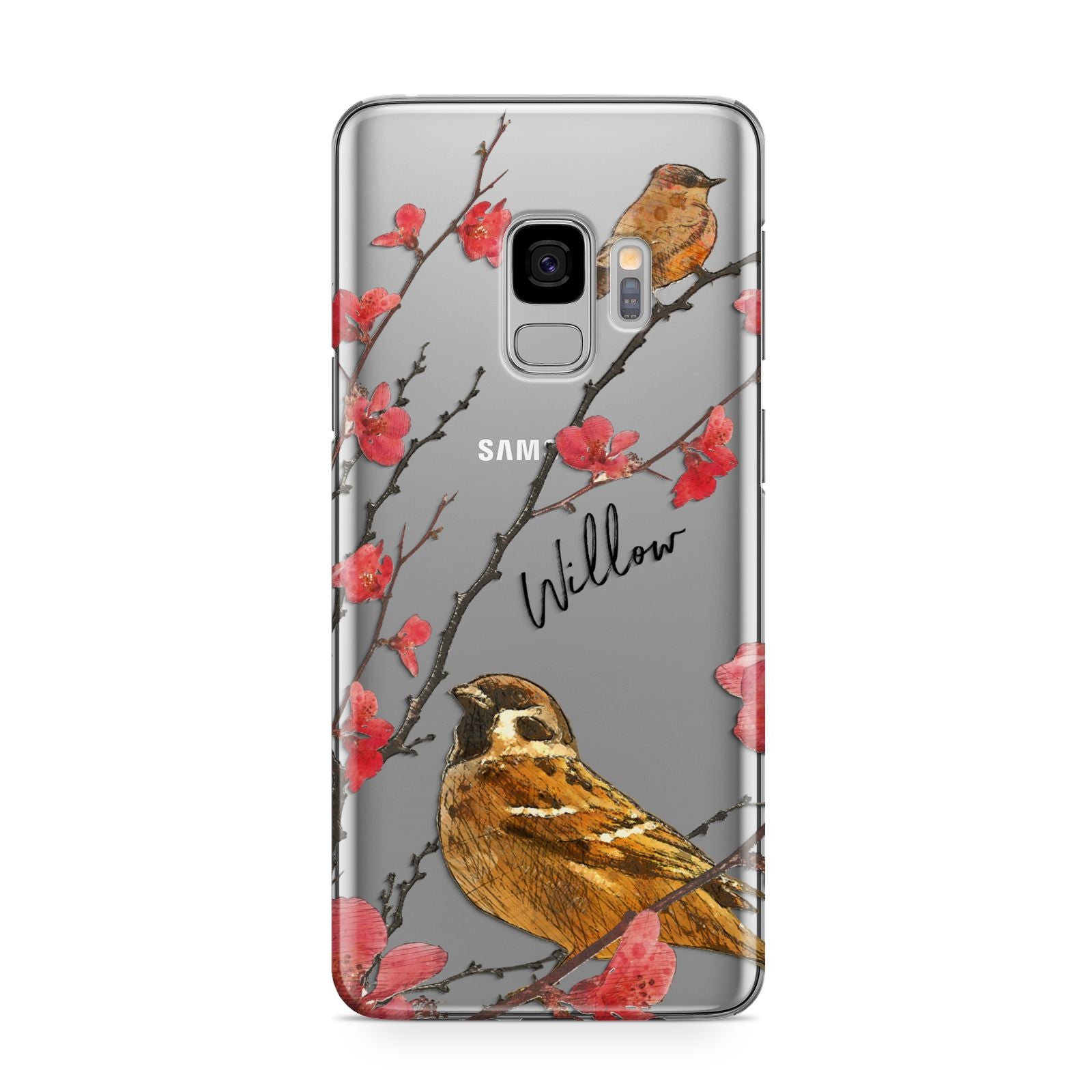 Personalised Birds Samsung Galaxy S9 Case