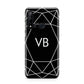 Personalised Black Initials Geometric Huawei P20 Lite 5G Phone Case