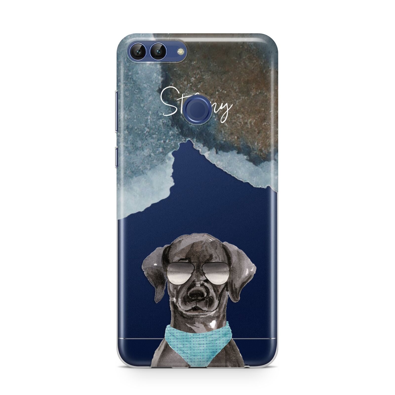 Personalised Black Labrador Huawei P Smart Case