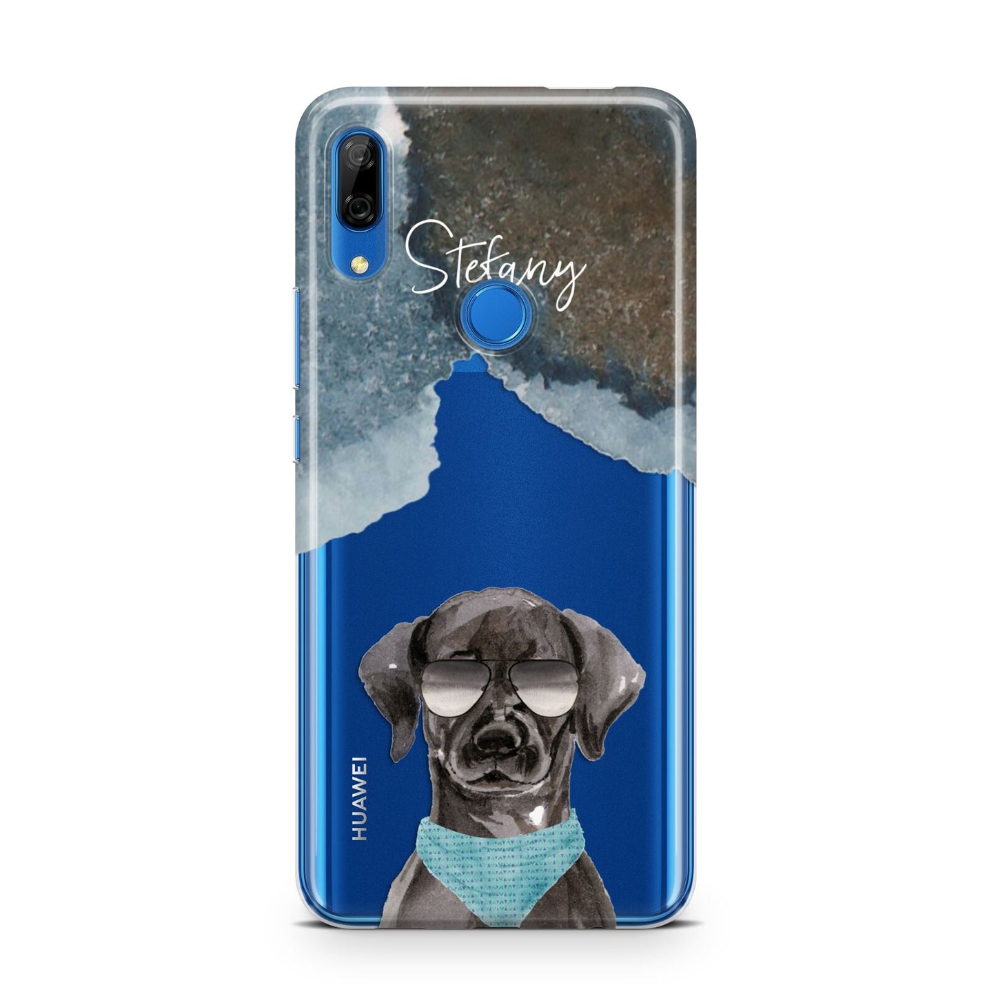 Personalised Black Labrador Huawei P Smart Z