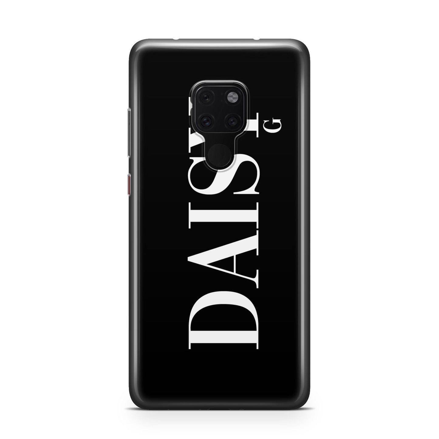 Personalised Black Name Huawei Mate 20 Phone Case