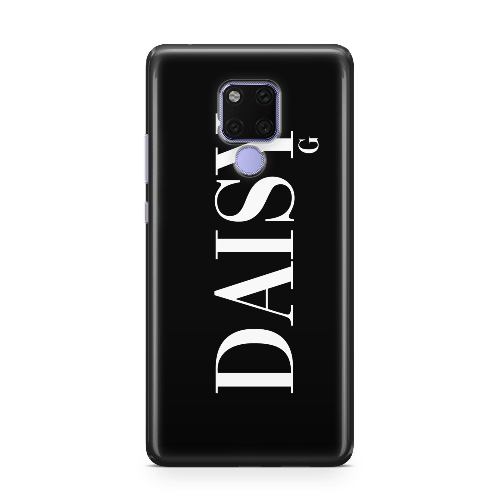 Personalised Black Name Huawei Mate 20X Phone Case