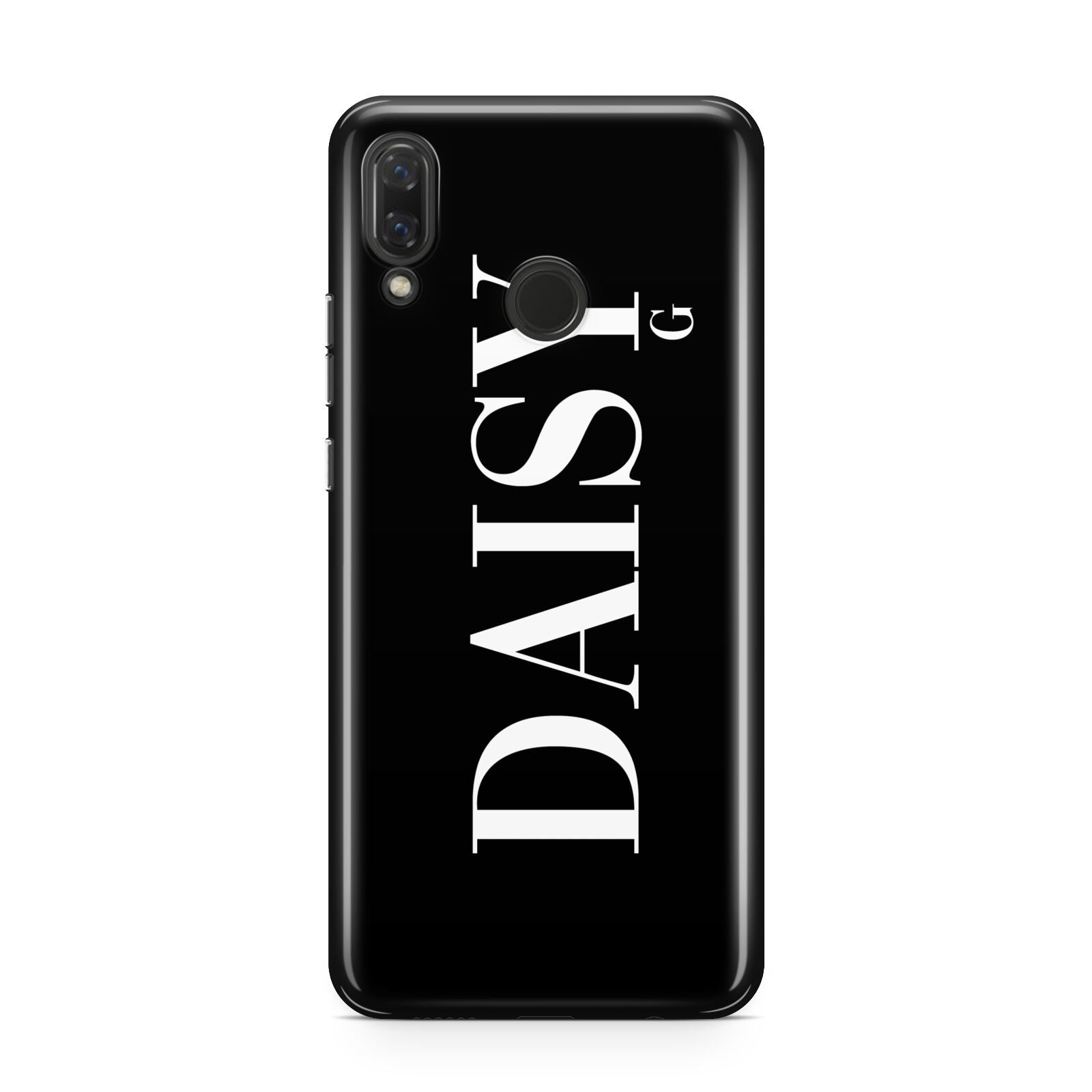 Personalised Black Name Huawei Nova 3 Phone Case