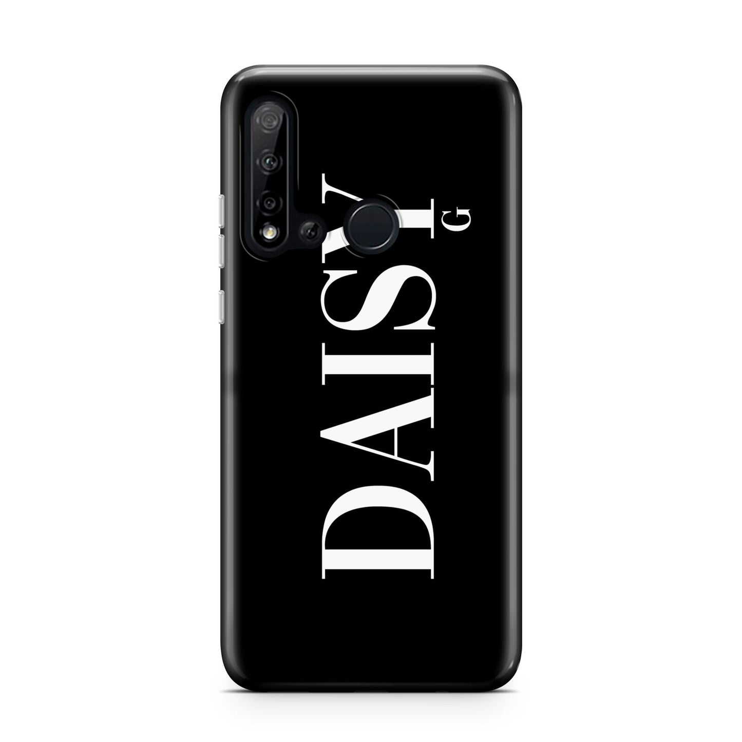 Personalised Black Name Huawei P20 Lite 5G Phone Case