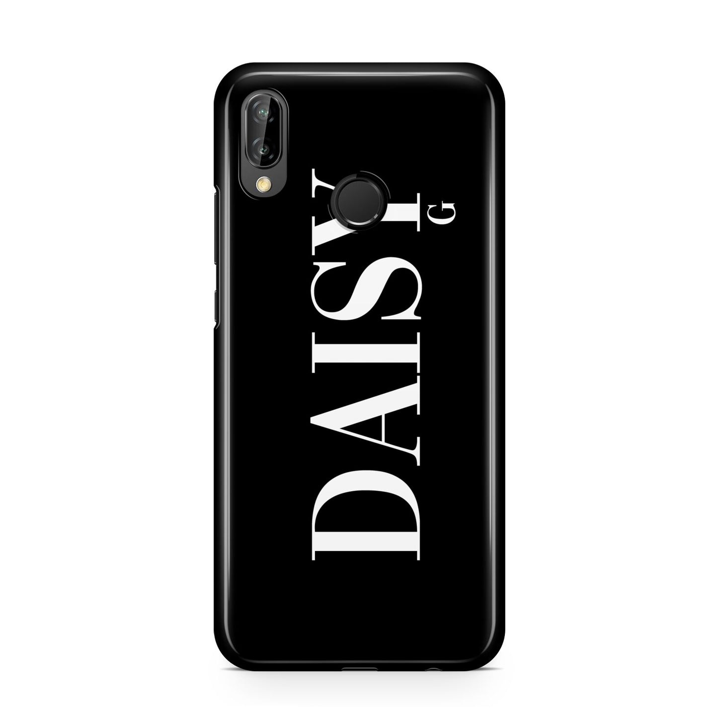 Personalised Black Name Huawei P20 Lite Phone Case