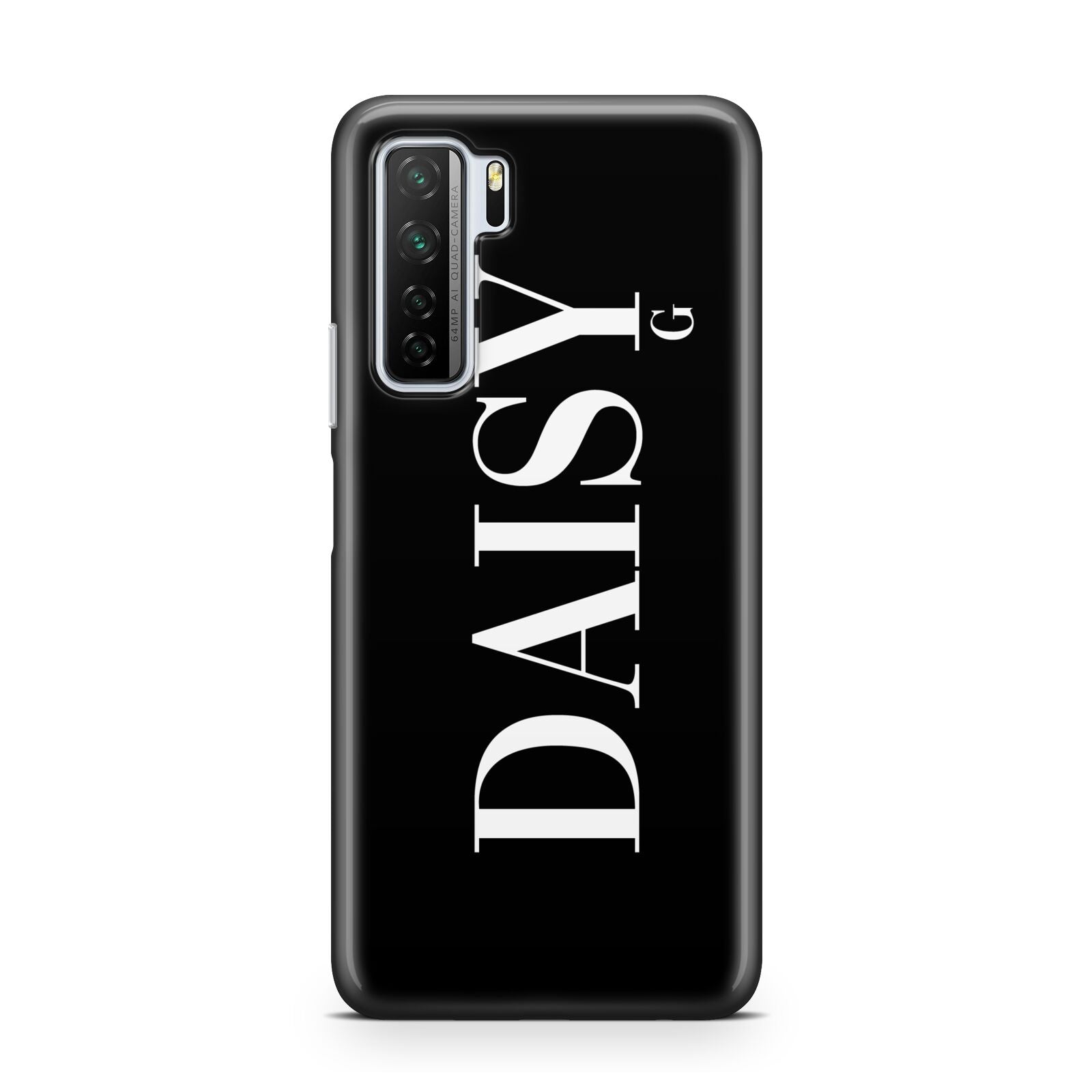 Personalised Black Name Huawei P40 Lite 5G Phone Case