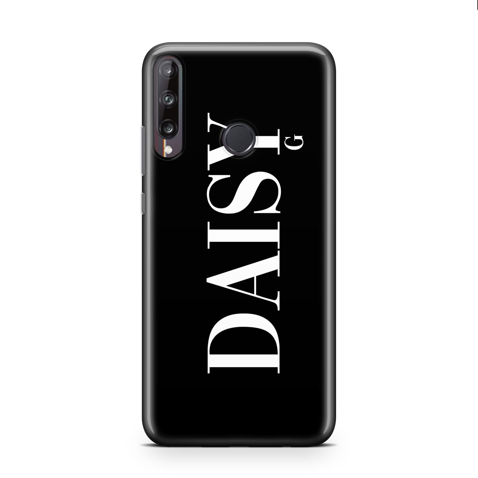 Personalised Black Name Huawei P40 Lite E Phone Case