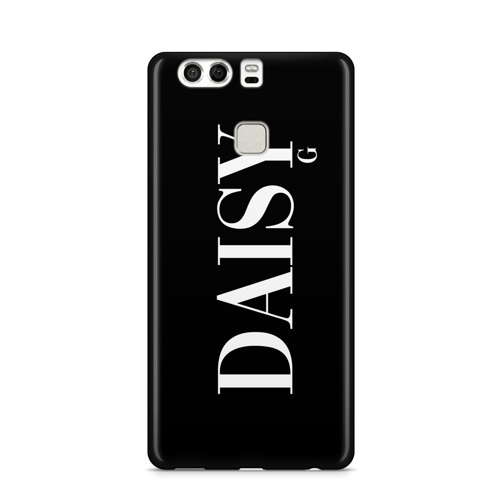 Personalised Black Name Huawei P9 Case