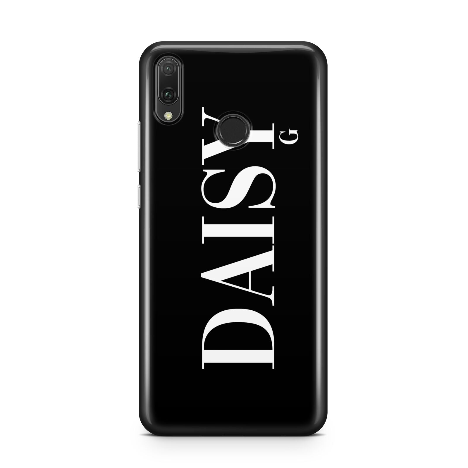 Personalised Black Name Huawei Y9 2019