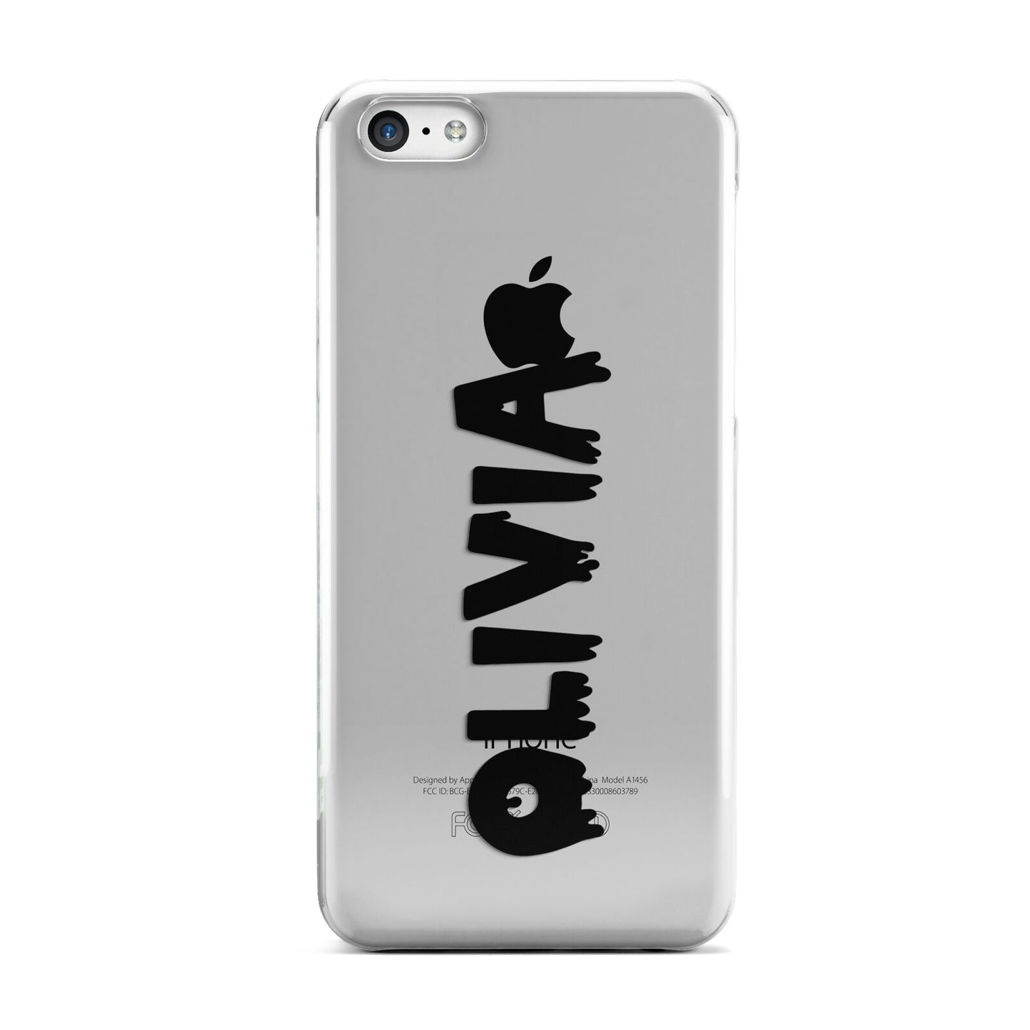 Personalised Black Slime Text Apple iPhone 5c Case