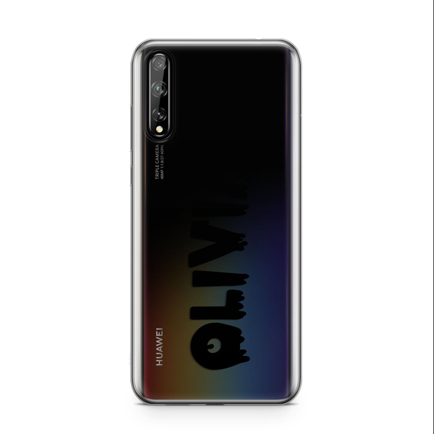 Personalised Black Slime Text Huawei Enjoy 10s Phone Case