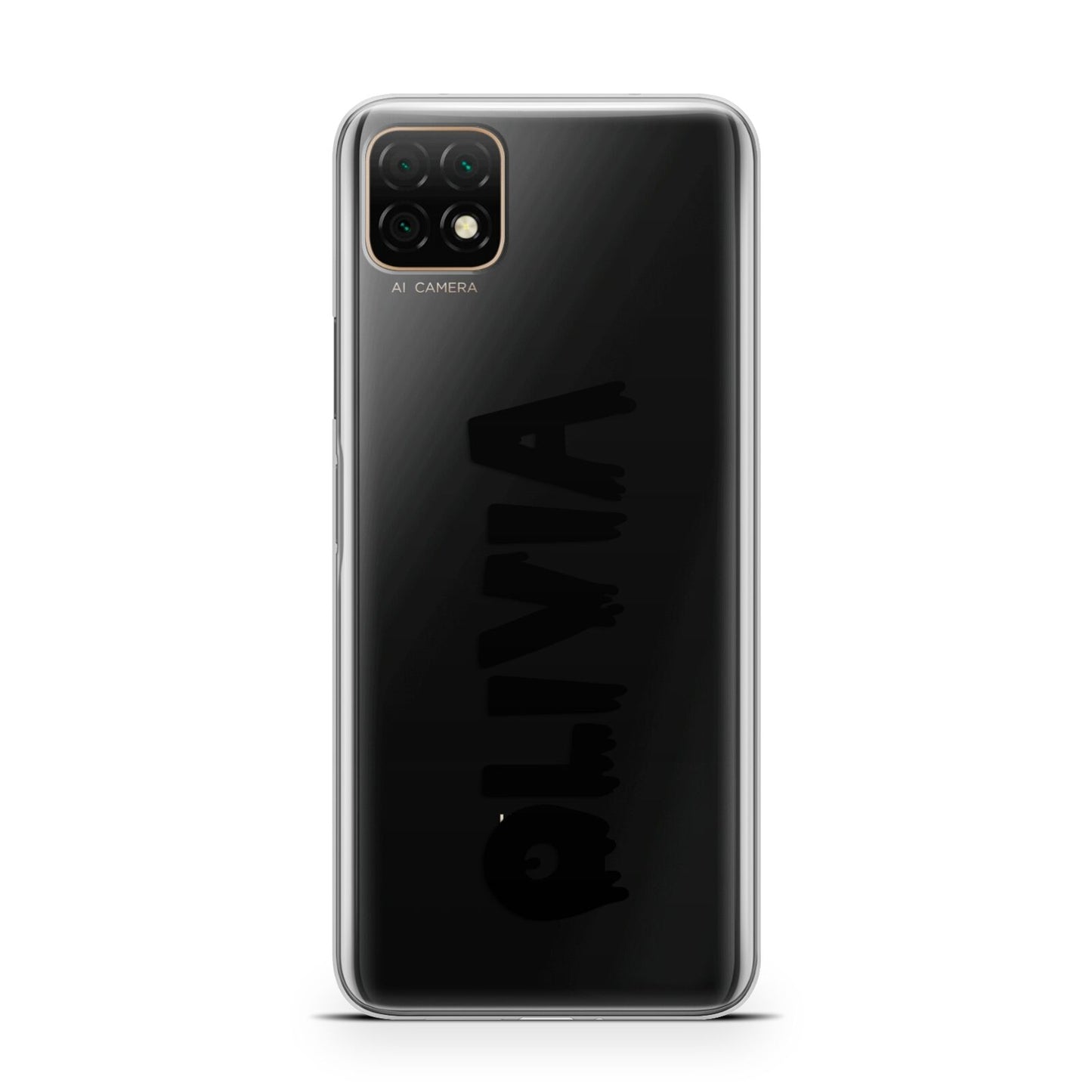 Personalised Black Slime Text Huawei Enjoy 20 Phone Case