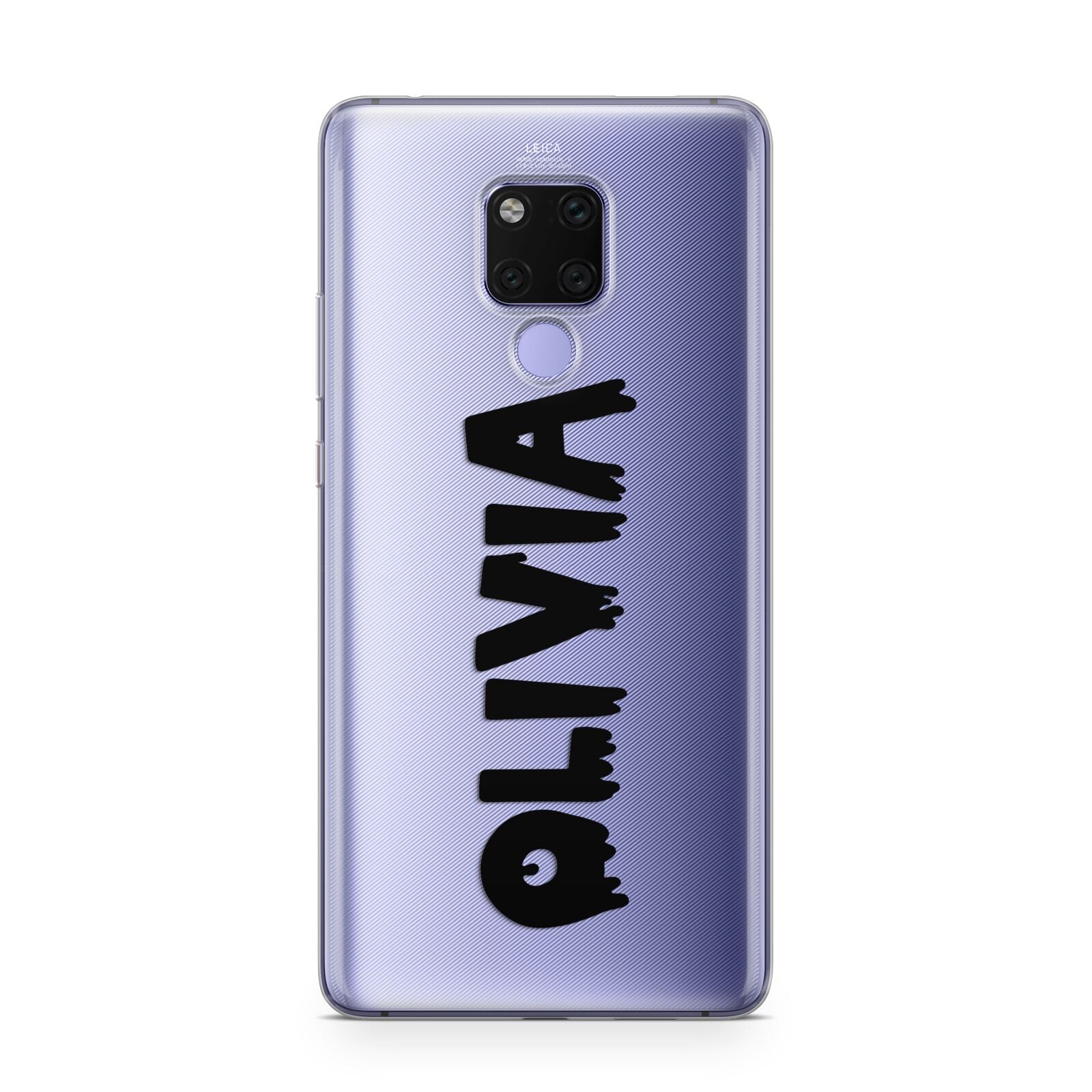 Personalised Black Slime Text Huawei Mate 20X Phone Case