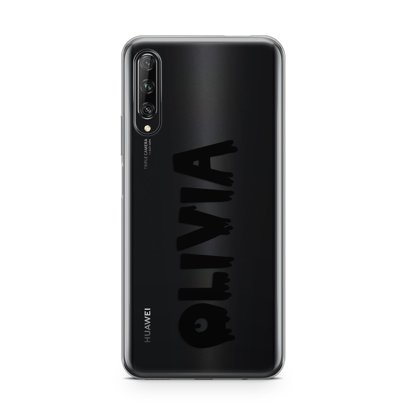 Personalised Black Slime Text Huawei P Smart Pro 2019