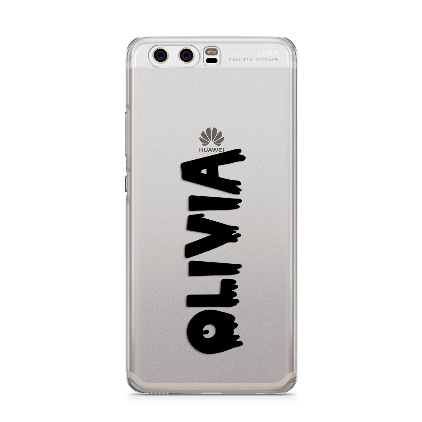 Personalised Black Slime Text Huawei P10 Phone Case