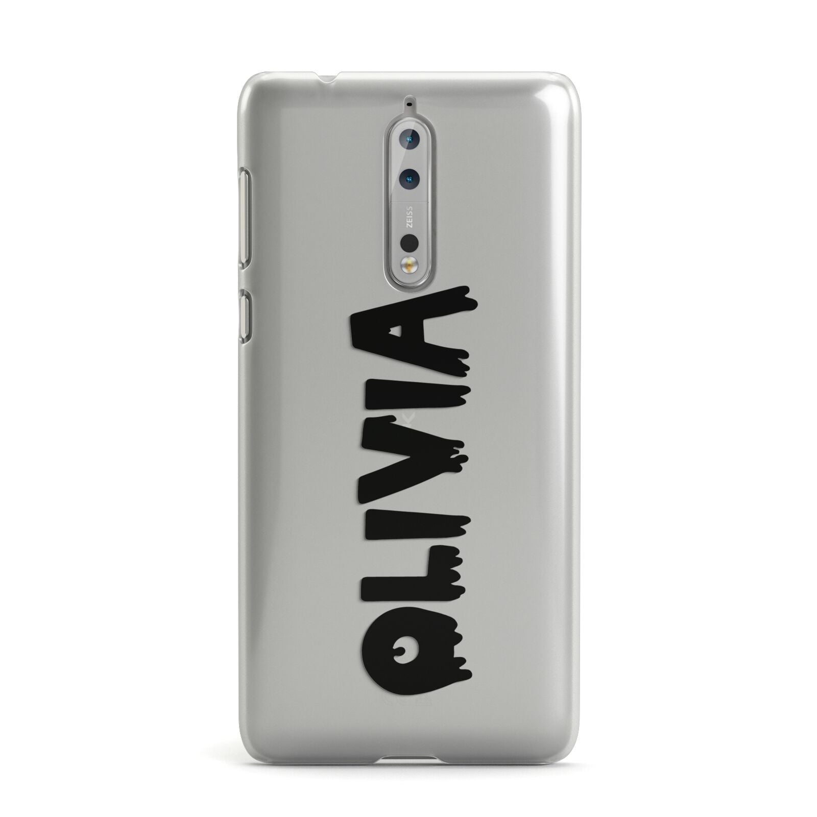 Personalised Black Slime Text Nokia Case