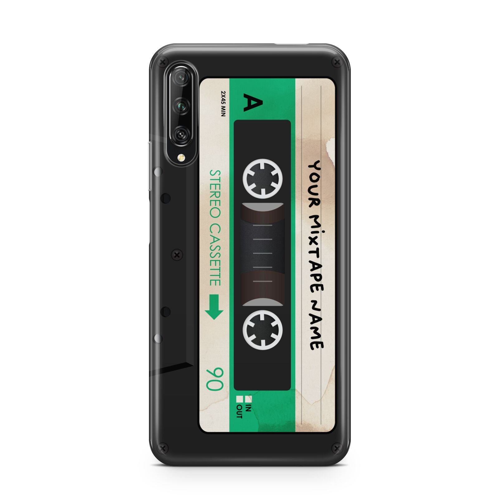 Personalised Black and Green Mixtape Huawei P Smart Pro 2019