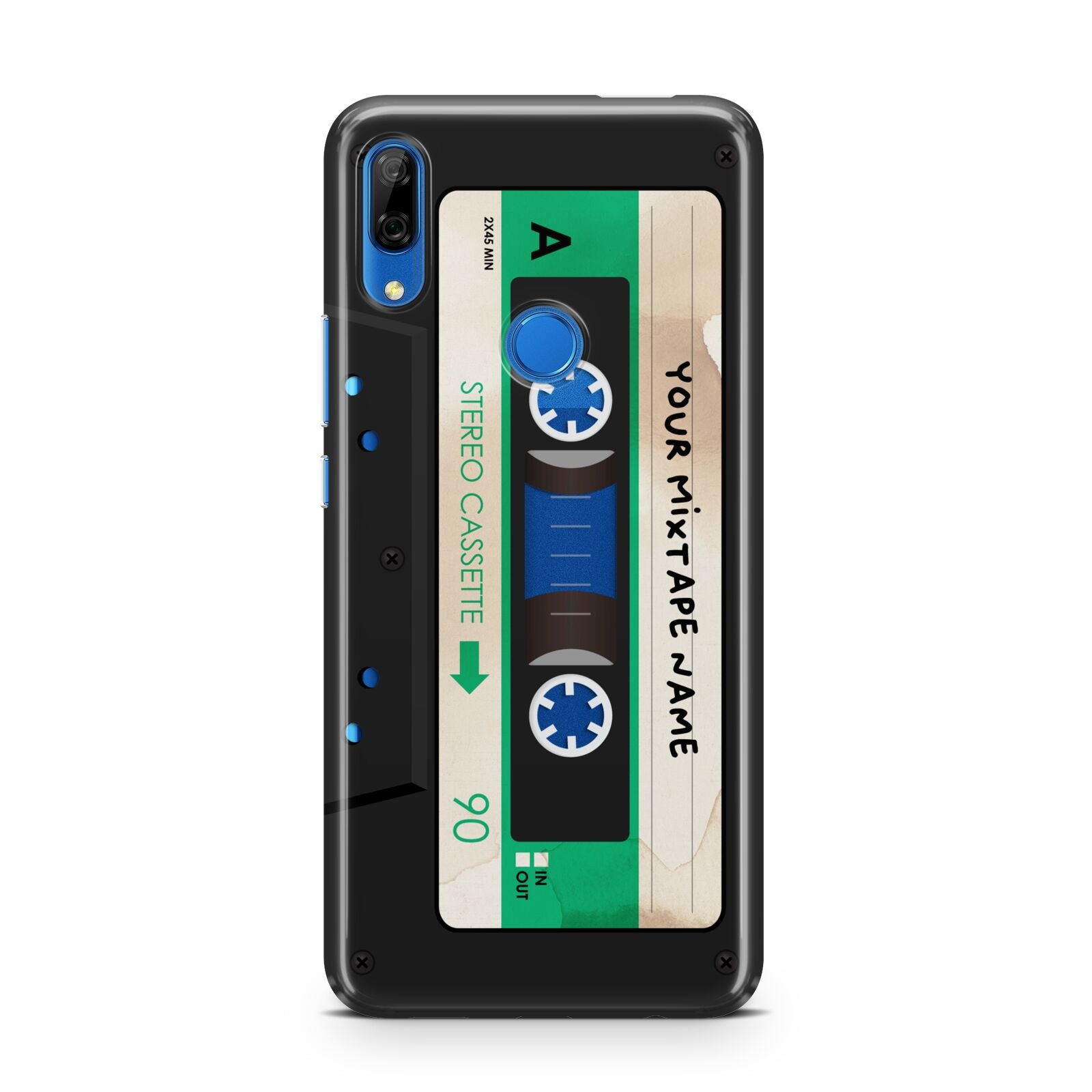 Personalised Black and Green Mixtape Huawei P Smart Z