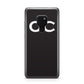 Personalised Black with Initials Huawei Mate 20 Phone Case