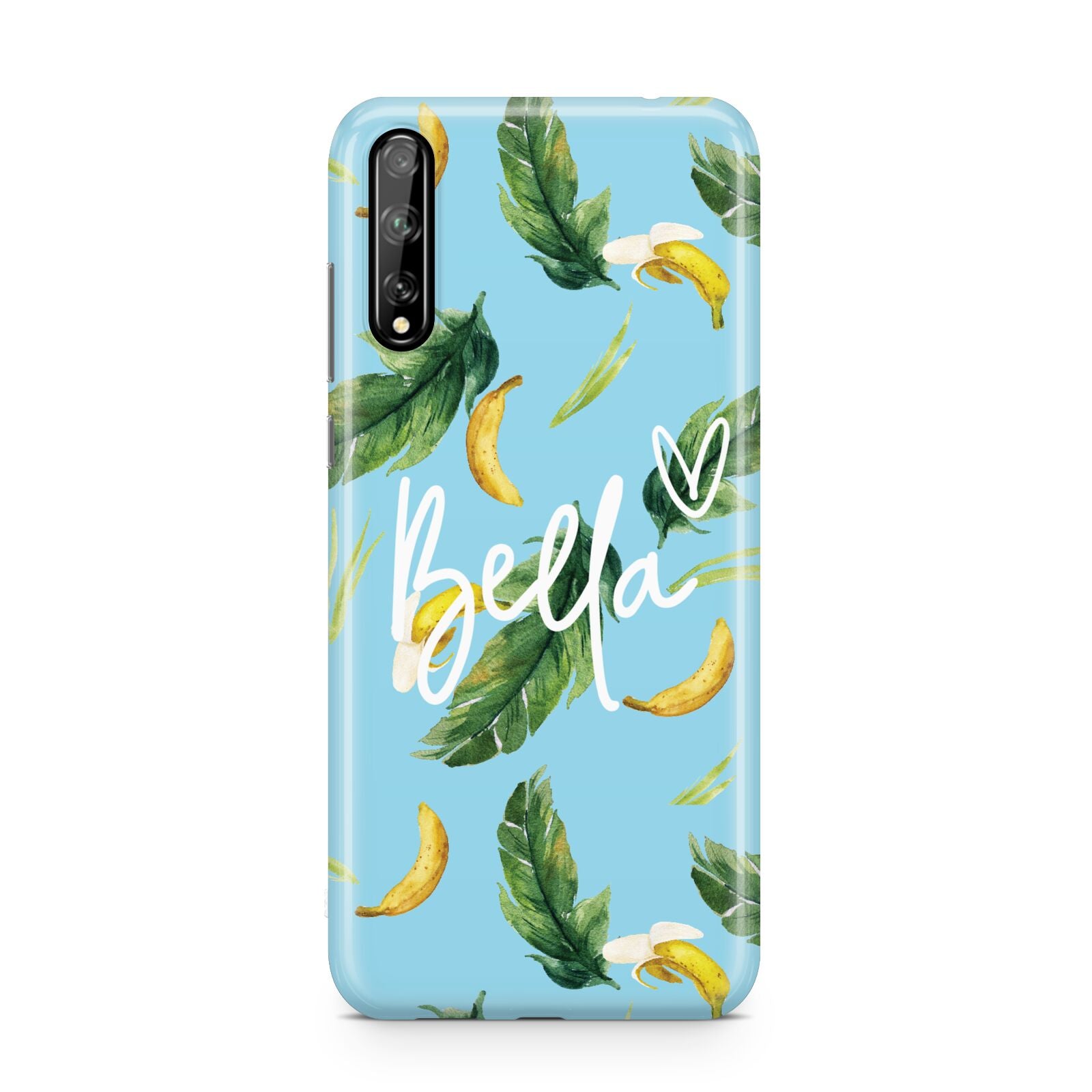 Personalised Blue Banana Tropical Huawei Enjoy 10s Phone Case