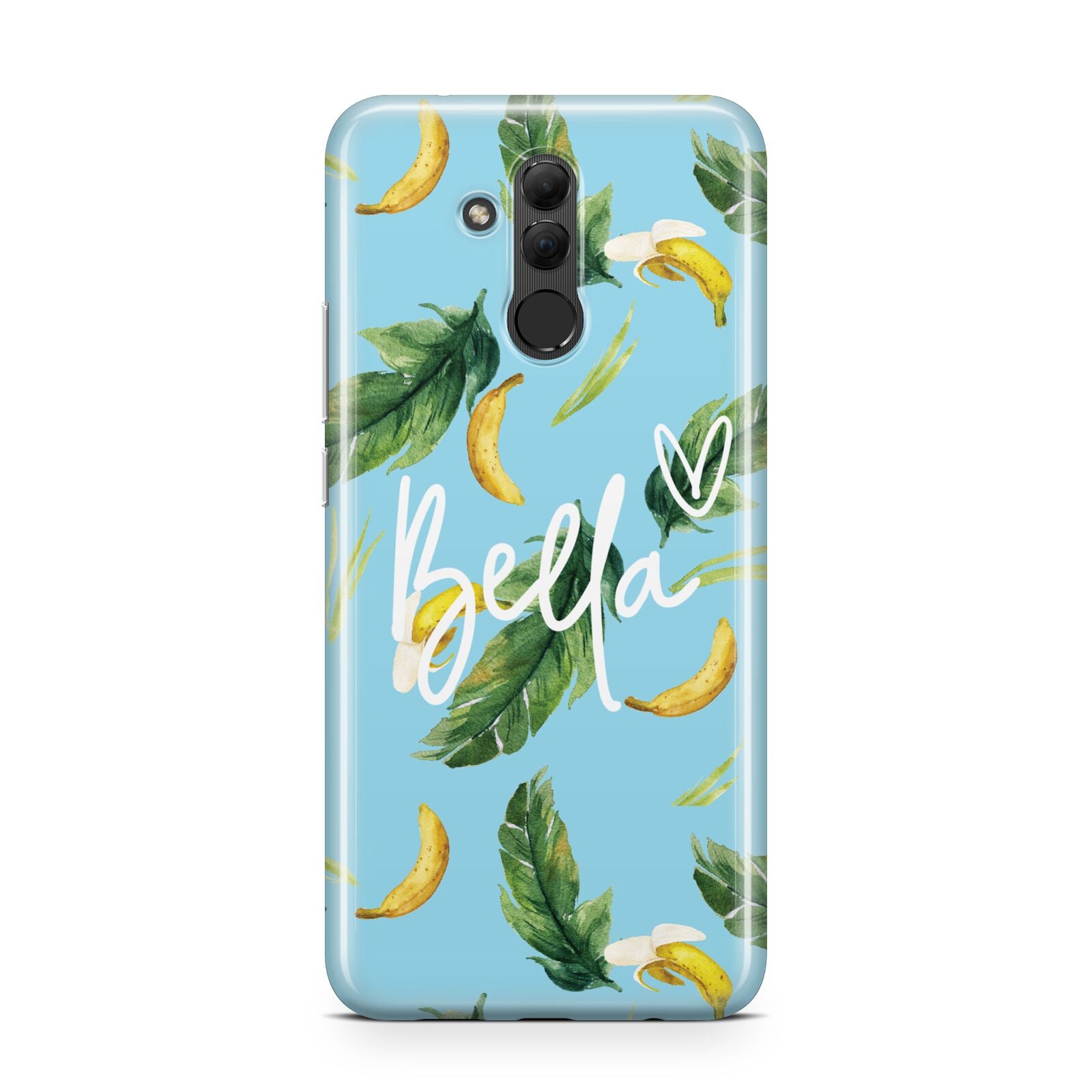 Personalised Blue Banana Tropical Huawei Mate 20 Lite