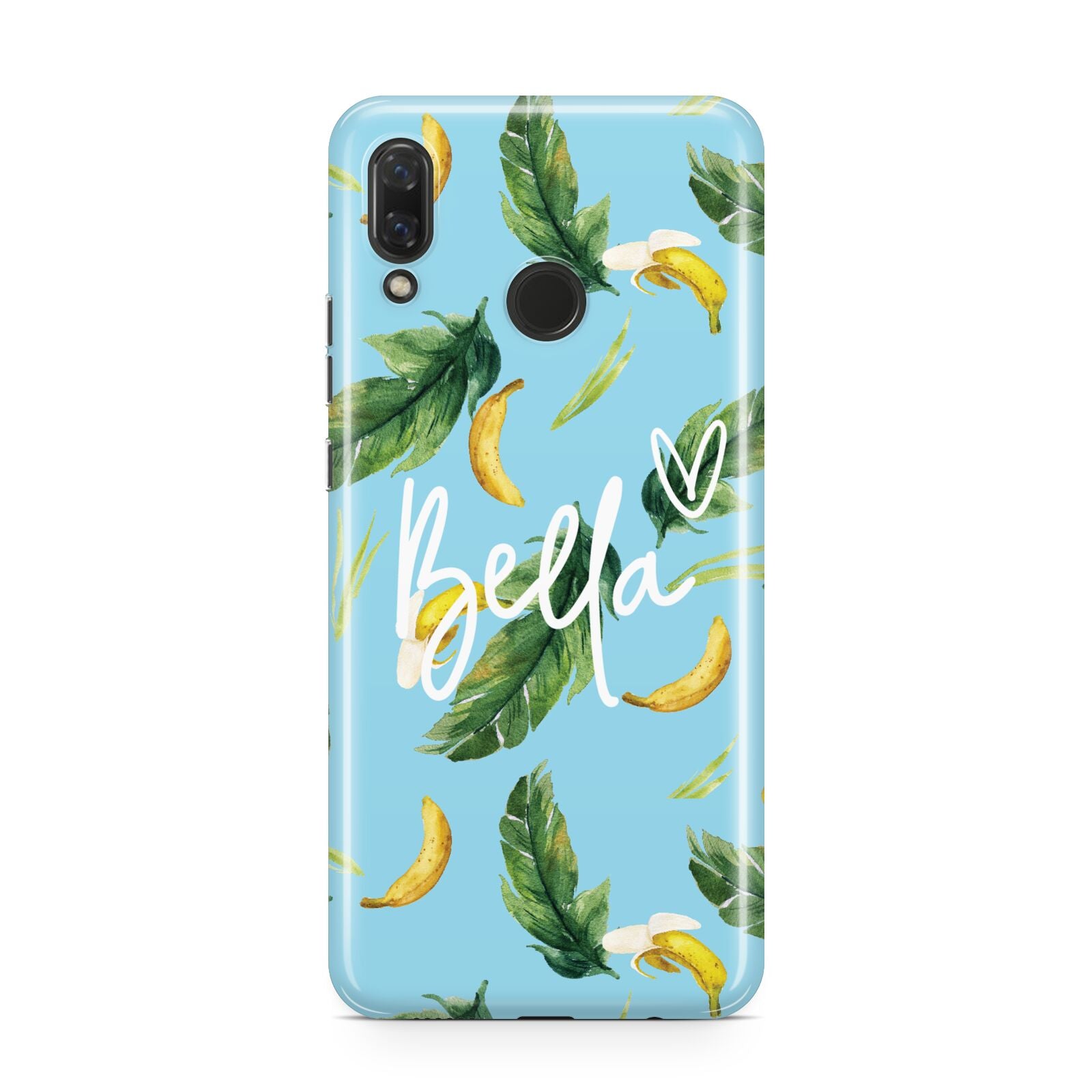 Personalised Blue Banana Tropical Huawei Nova 3 Phone Case