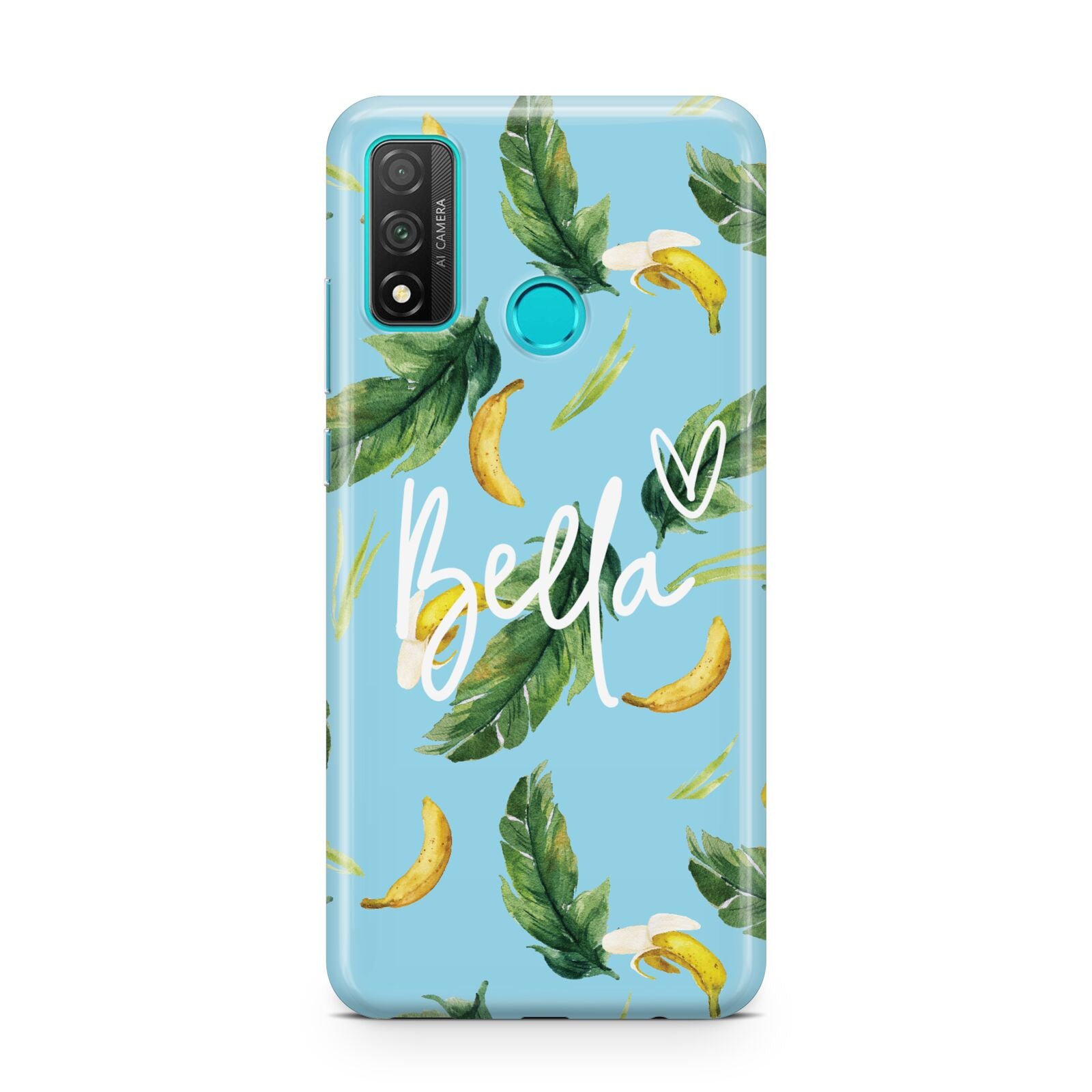 Personalised Blue Banana Tropical Huawei P Smart 2020