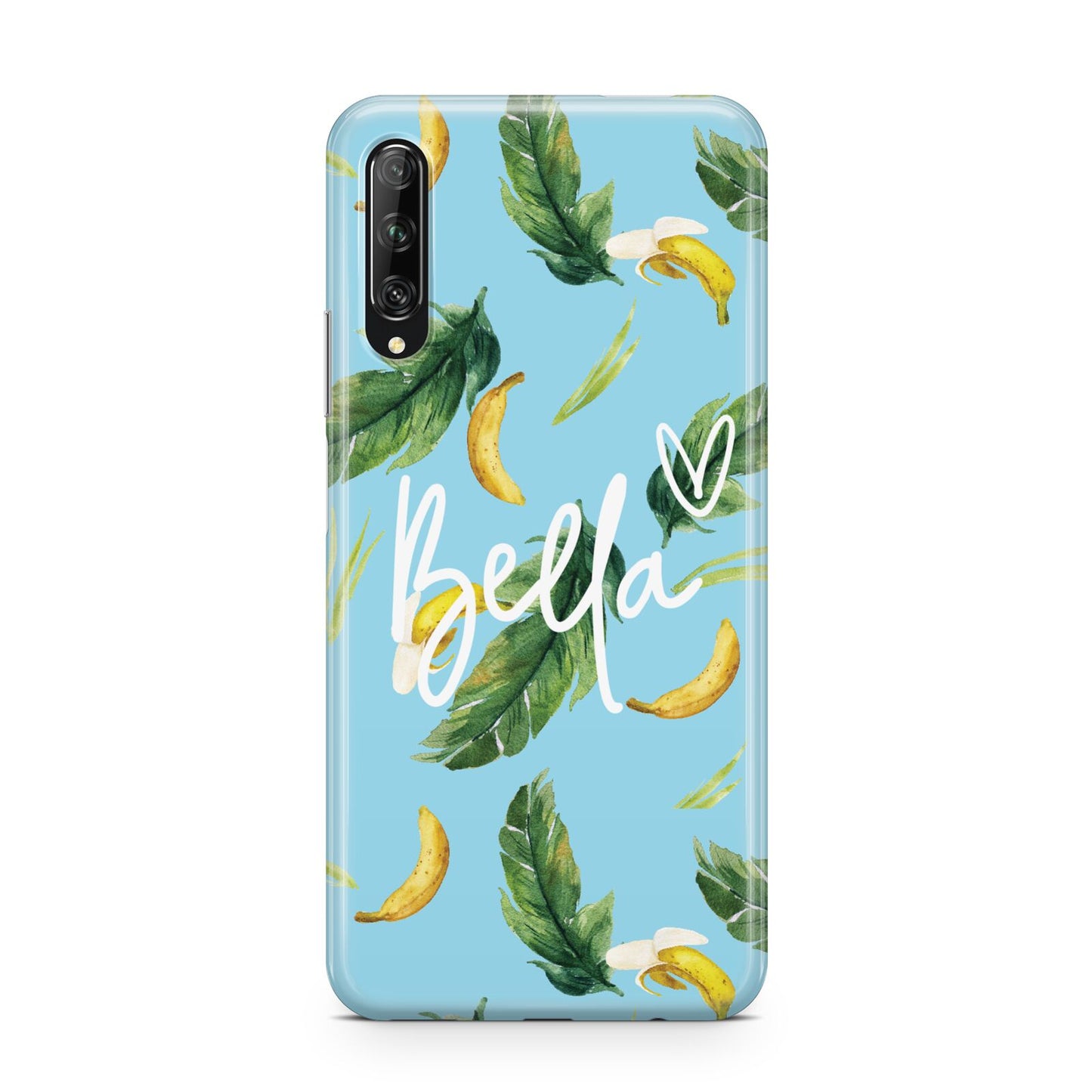 Personalised Blue Banana Tropical Huawei P Smart Pro 2019