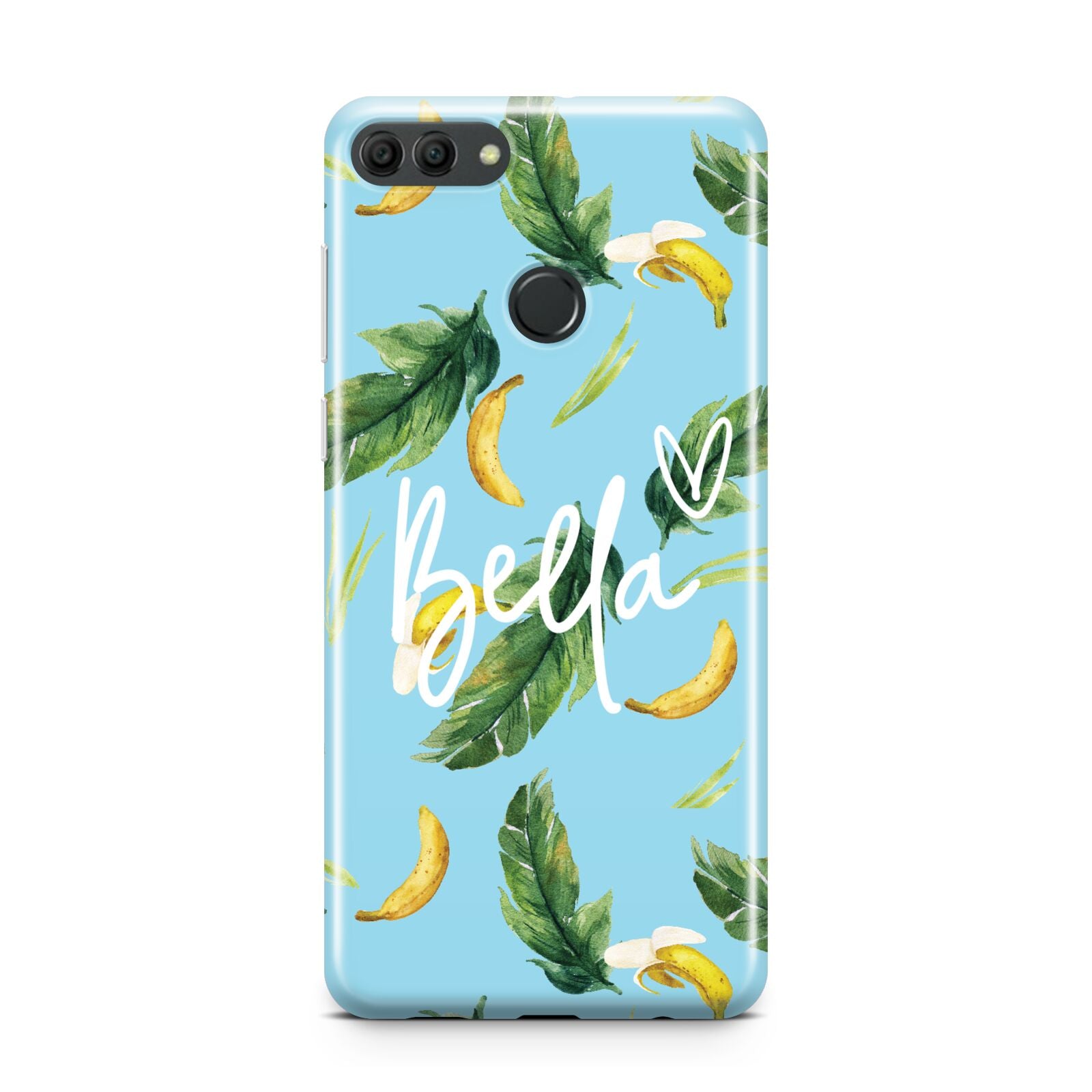 Personalised Blue Banana Tropical Huawei Y9 2018