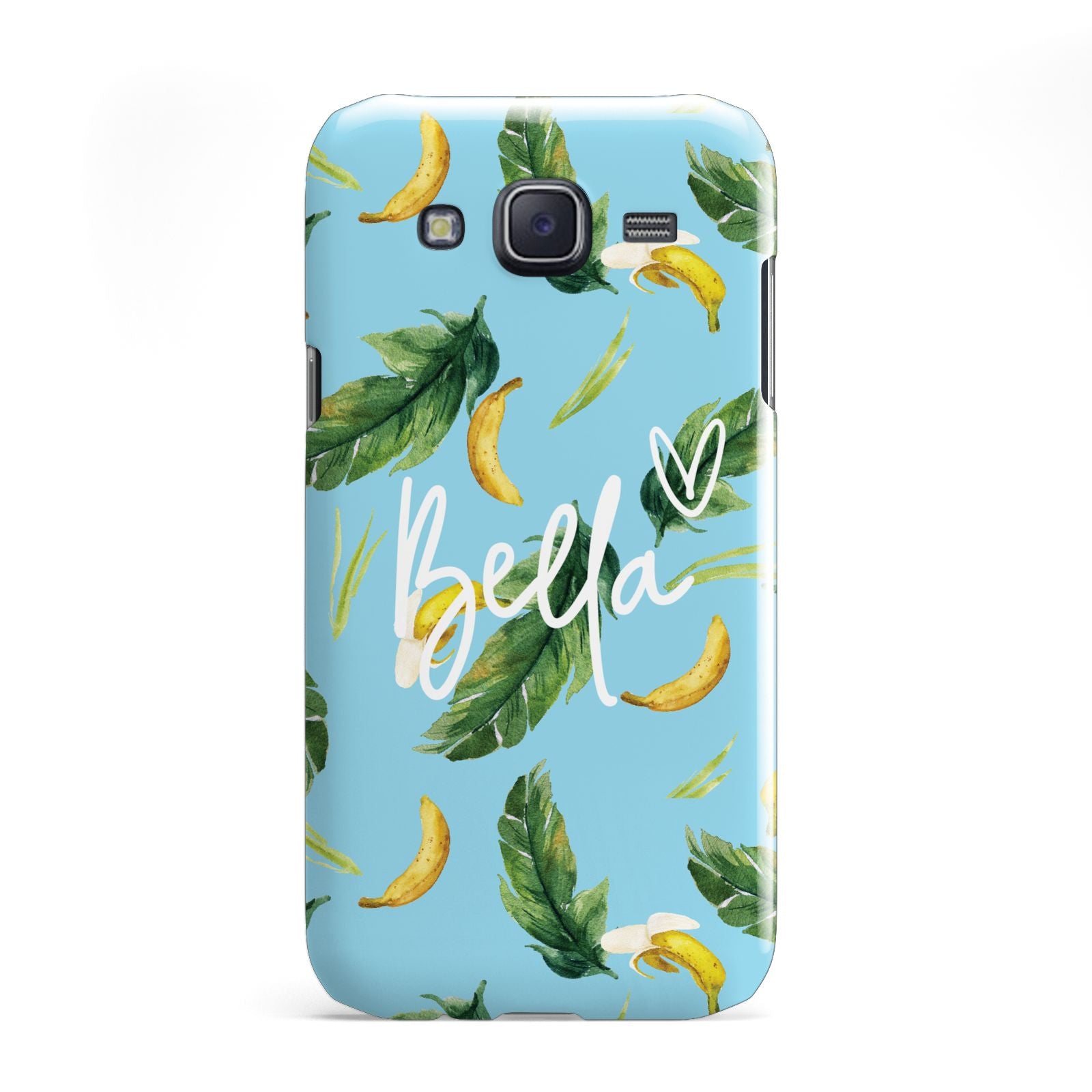 Personalised Blue Banana Tropical Samsung Galaxy J5 Case