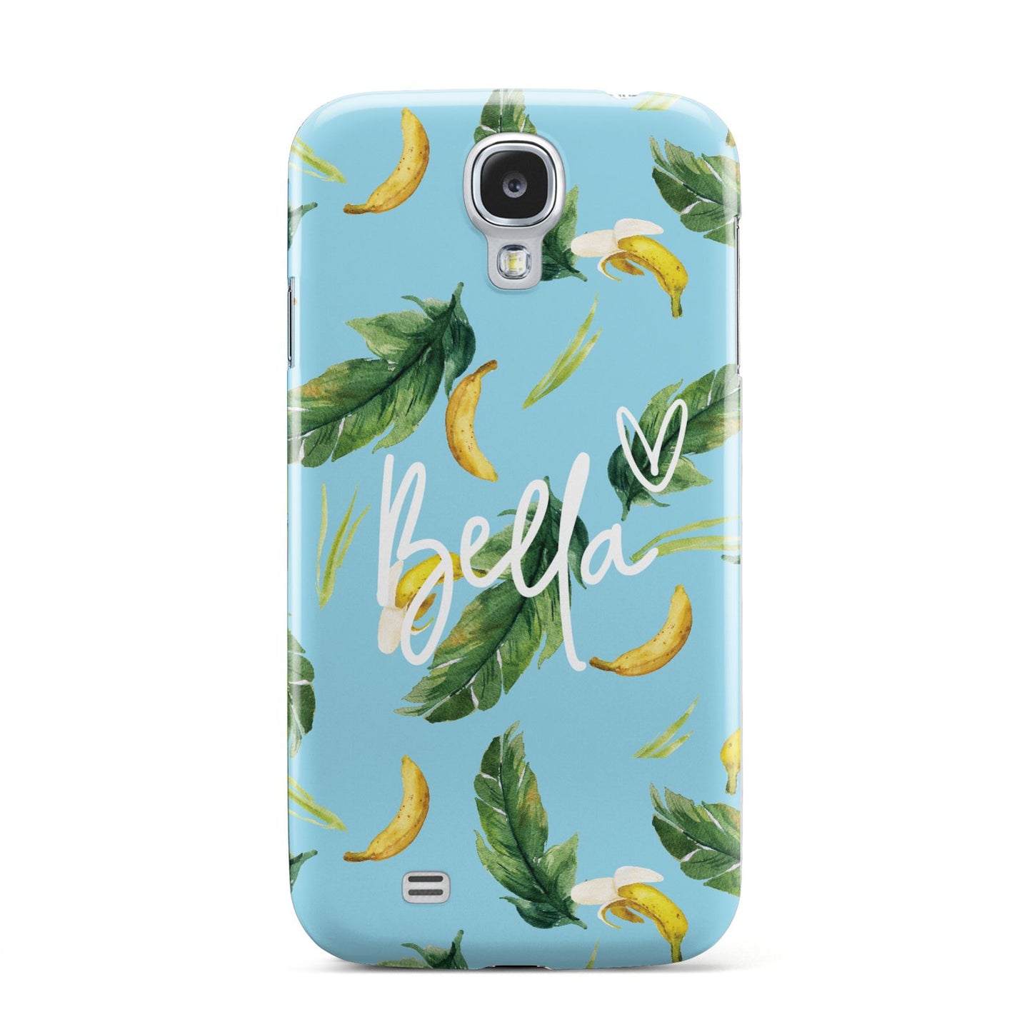 Personalised Blue Banana Tropical Samsung Galaxy S4 Case