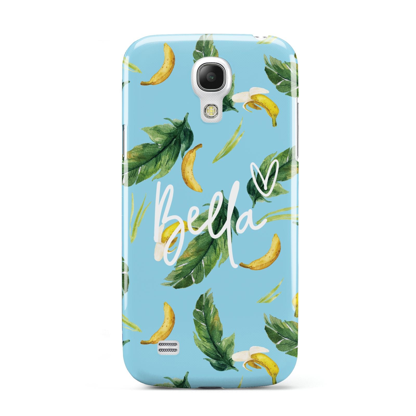 Personalised Blue Banana Tropical Samsung Galaxy S4 Mini Case