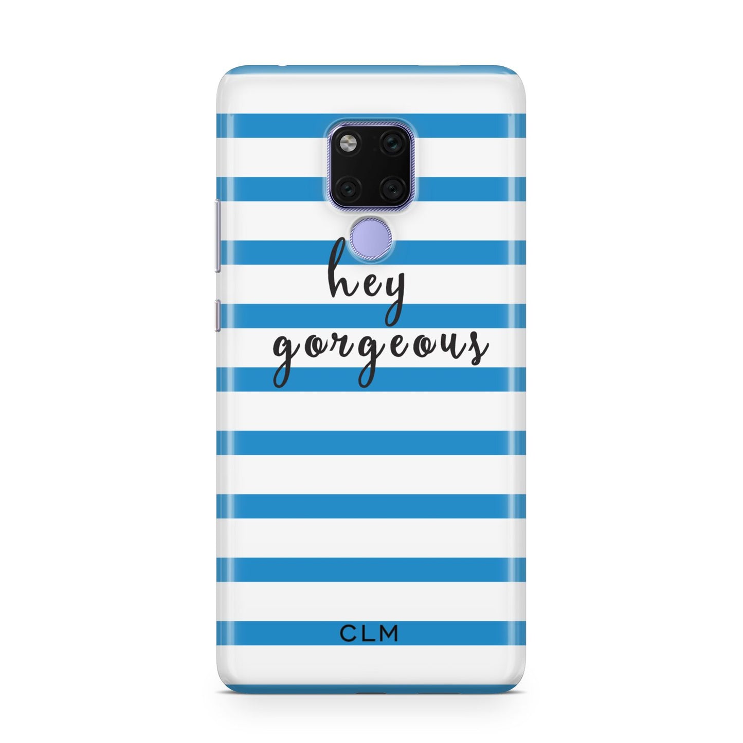 Personalised Blue Hey Gorgeous Huawei Mate 20X Phone Case