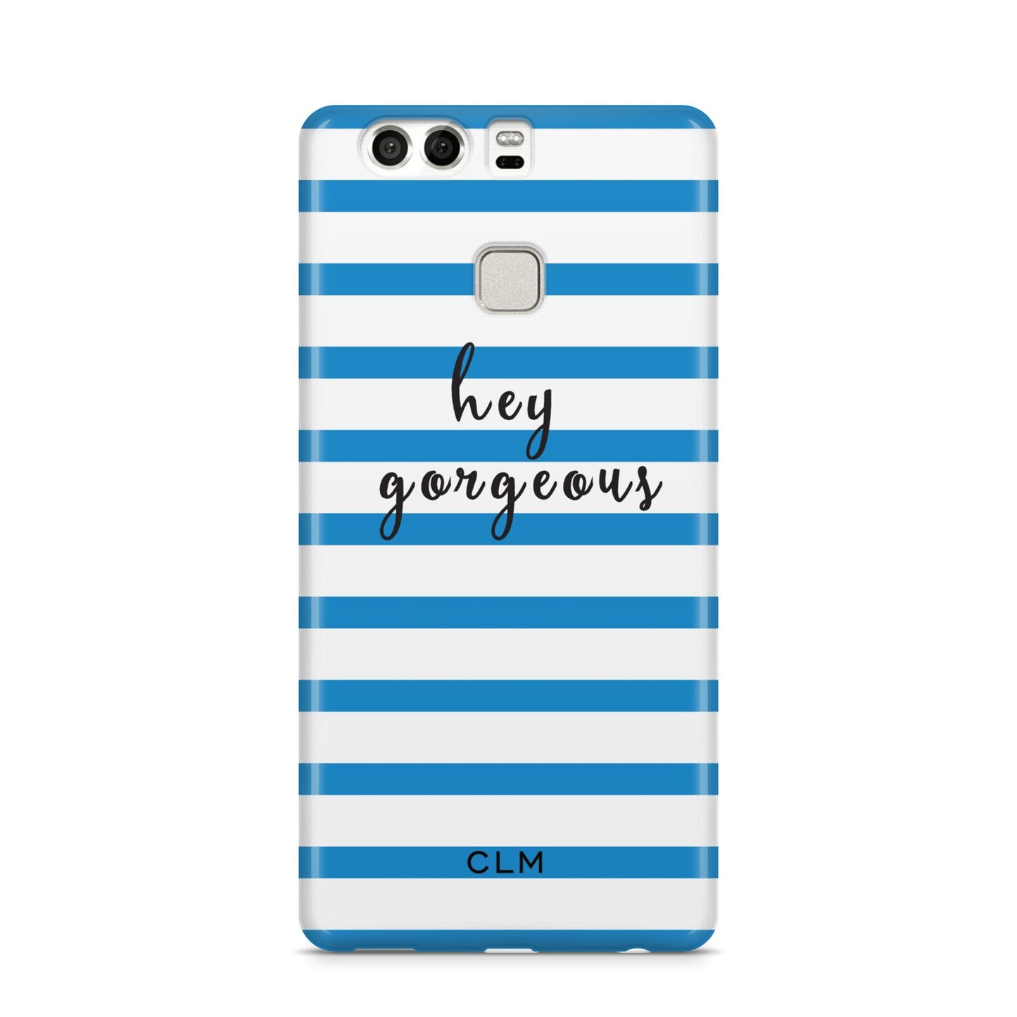 Personalised Blue Hey Gorgeous Huawei P9 Case