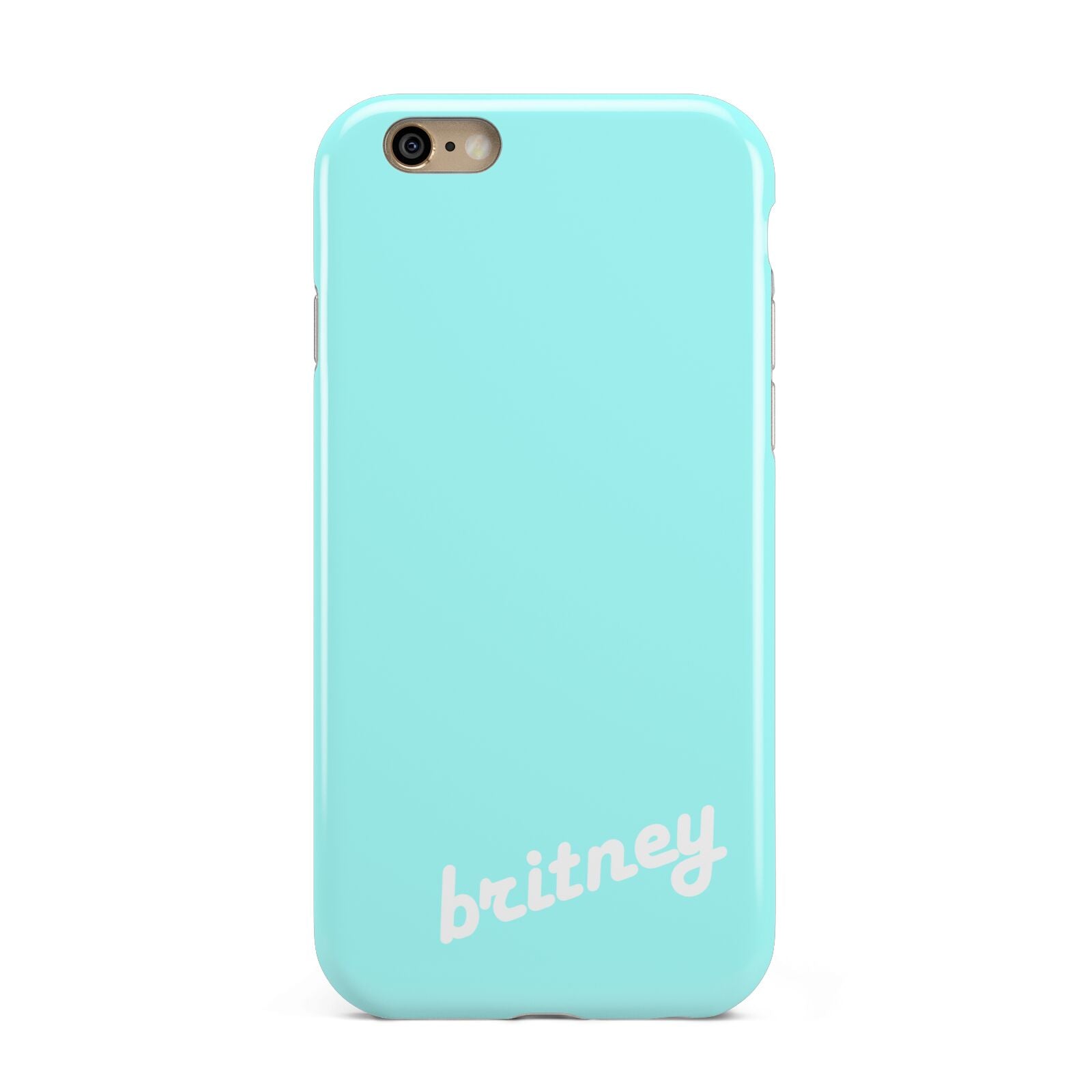 Personalised Blue Name Apple iPhone 6 3D Tough Case