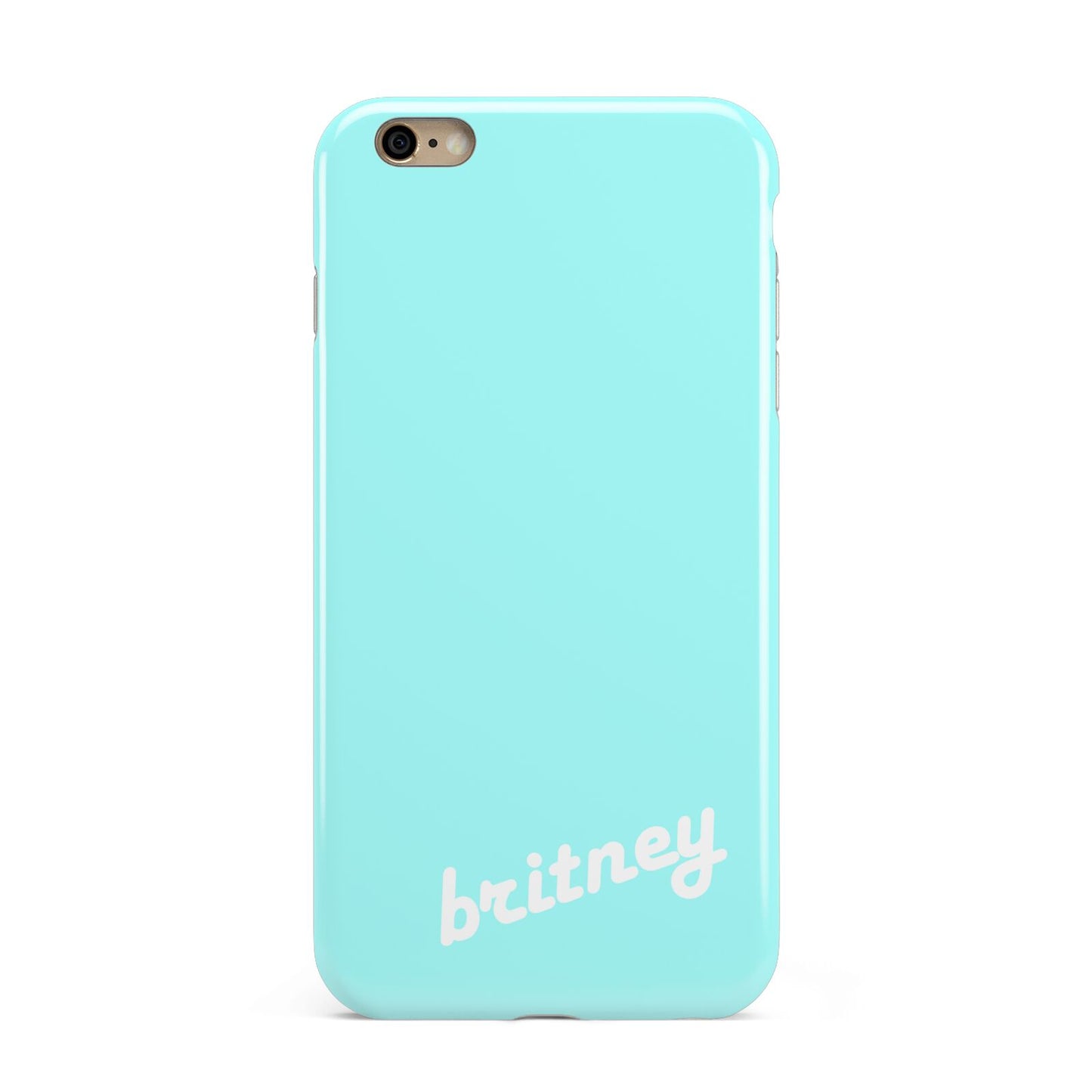 Personalised Blue Name Apple iPhone 6 Plus 3D Tough Case