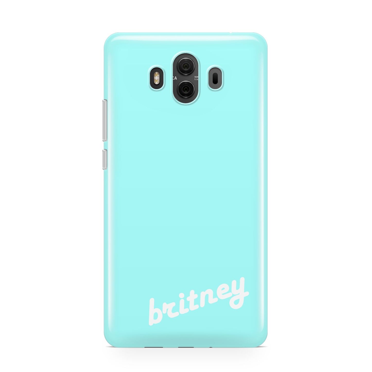 Personalised Blue Name Huawei Mate 10 Protective Phone Case