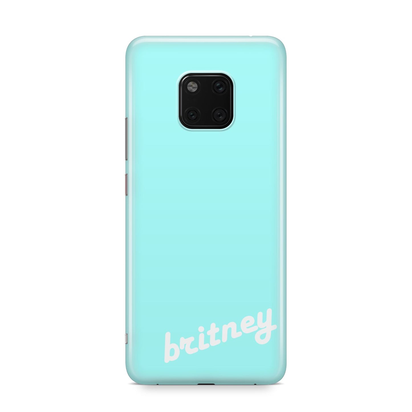 Personalised Blue Name Huawei Mate 20 Pro Phone Case