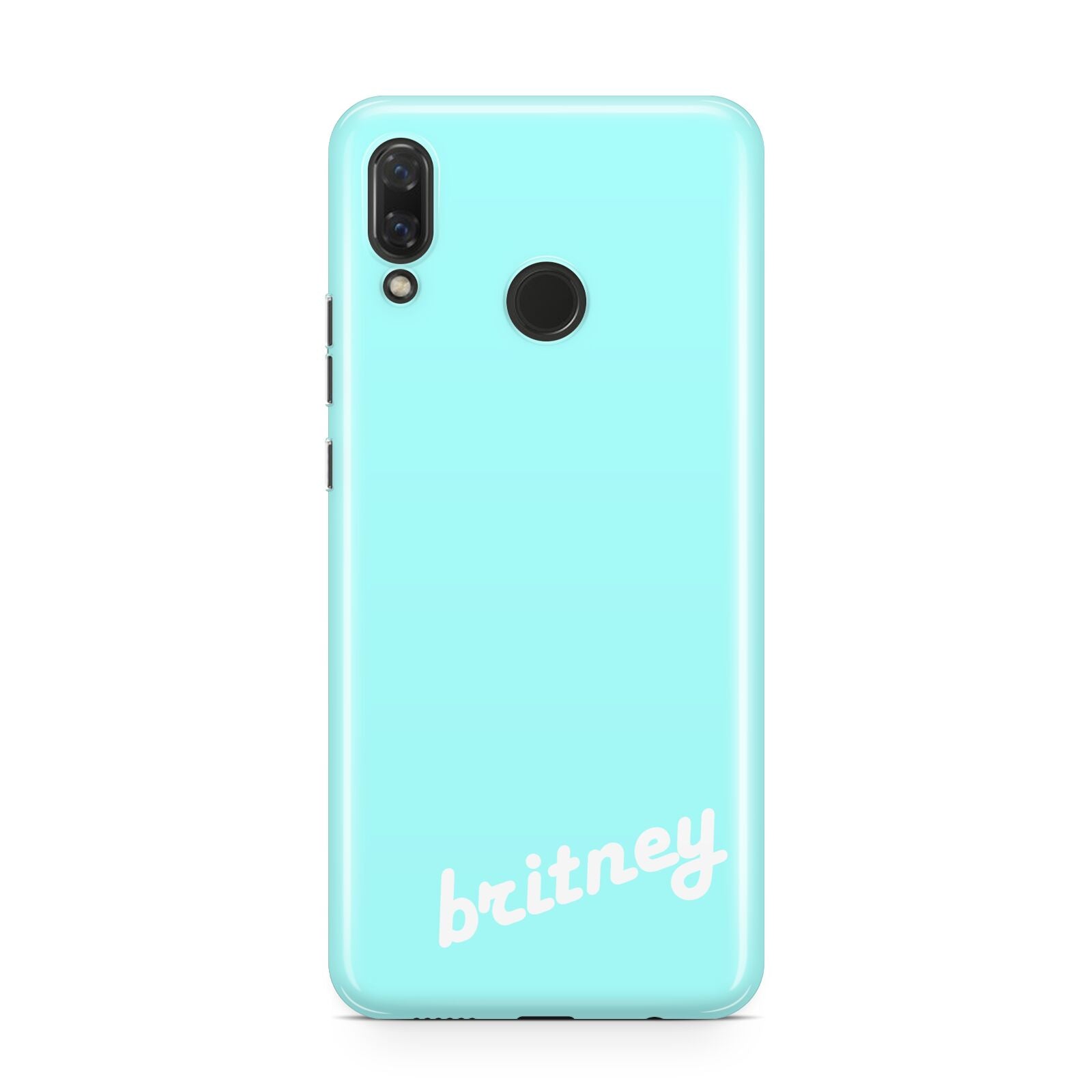 Personalised Blue Name Huawei Nova 3 Phone Case