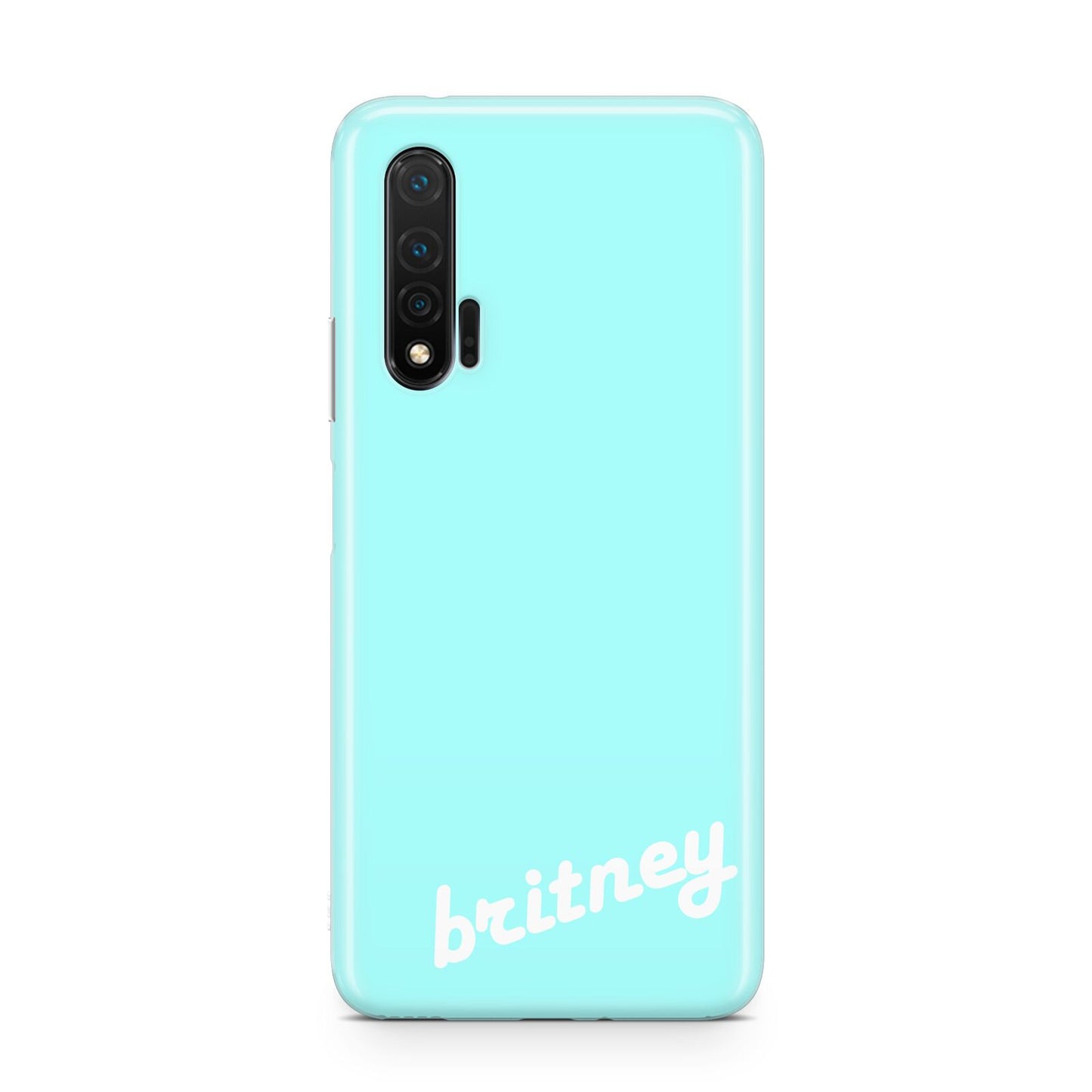 Personalised Blue Name Huawei Nova 6 Phone Case