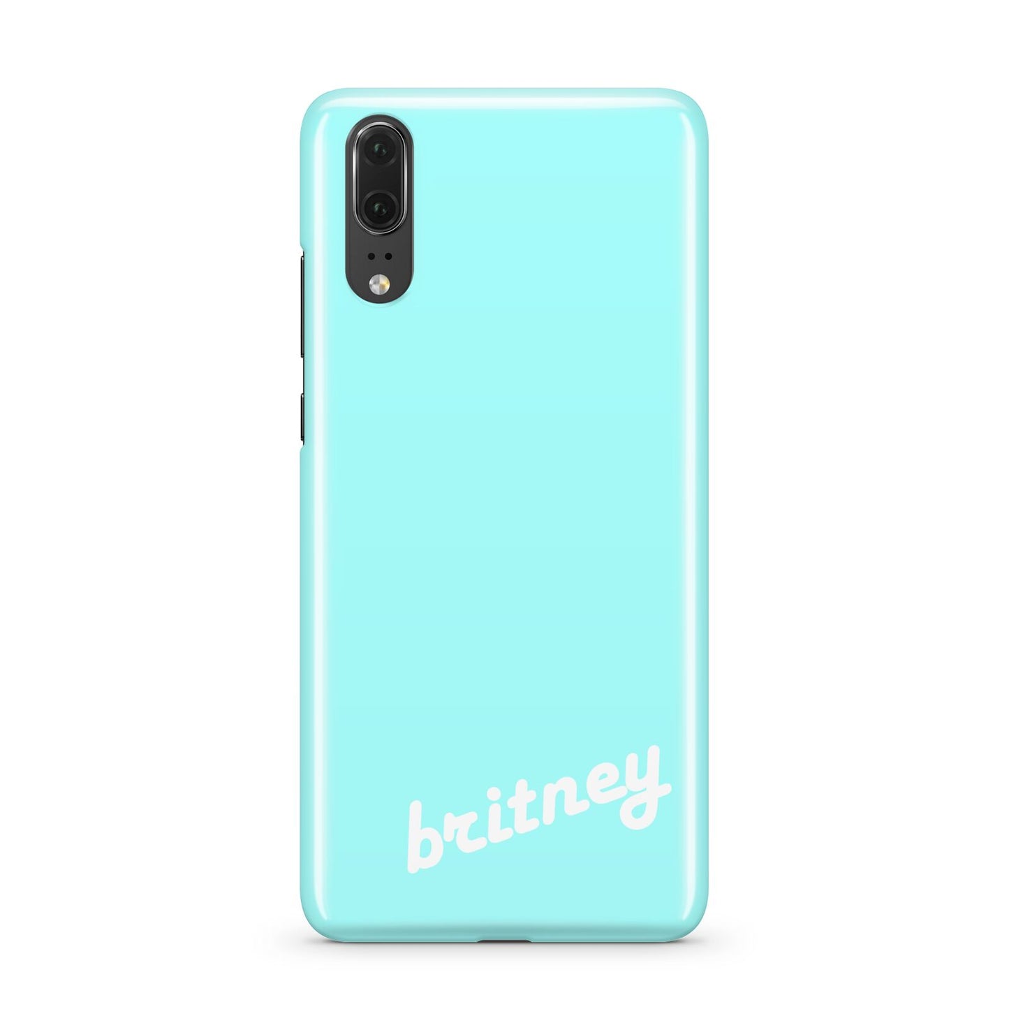 Personalised Blue Name Huawei P20 Phone Case