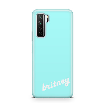 Personalised Blue Name Huawei P40 Lite 5G Phone Case