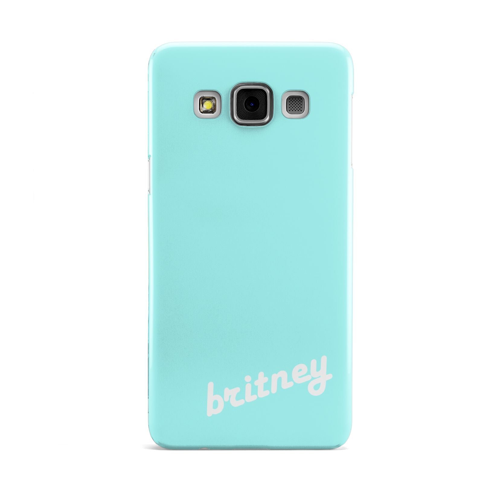 Personalised Blue Name Samsung Galaxy A3 Case