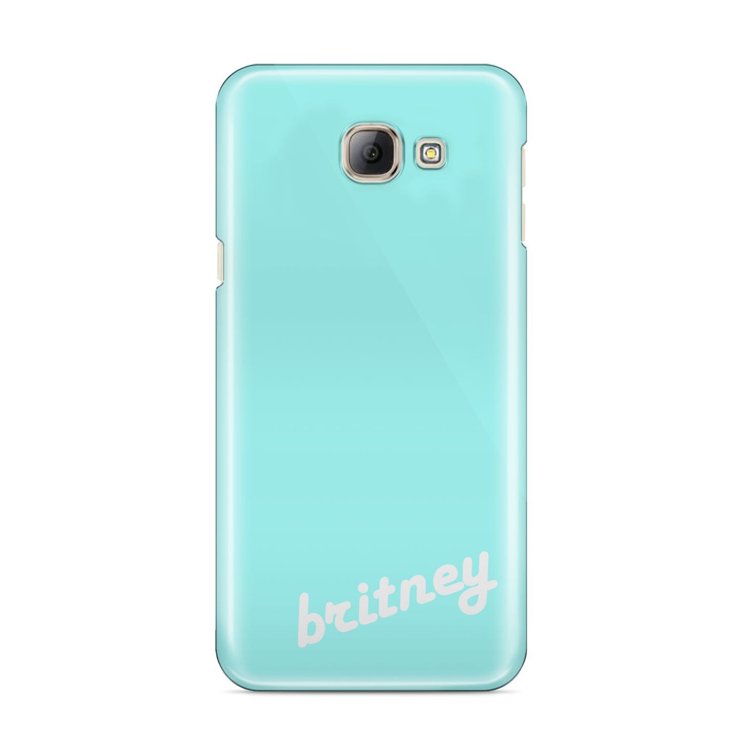 Personalised Blue Name Samsung Galaxy A8 2016 Case