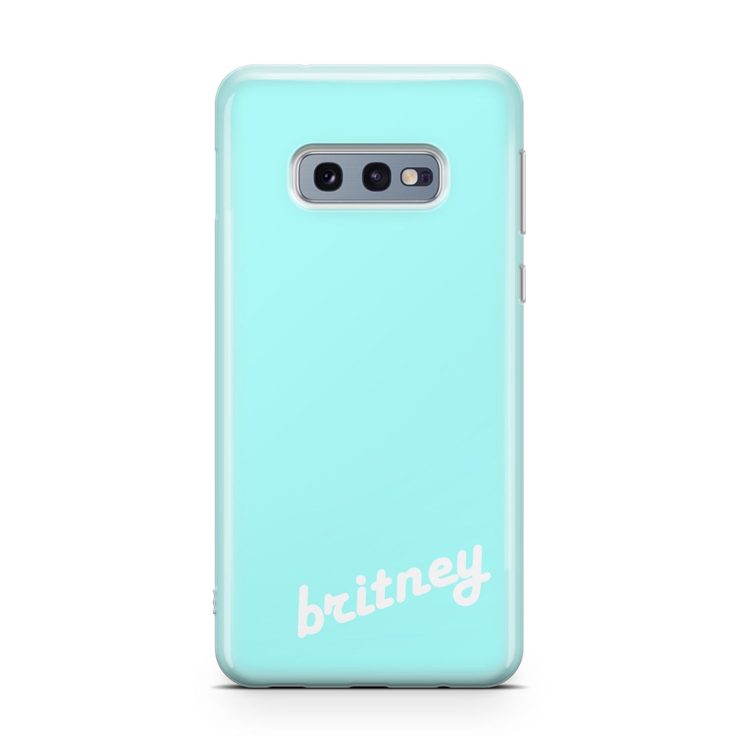 Personalised Blue Name Samsung Galaxy S10E Case