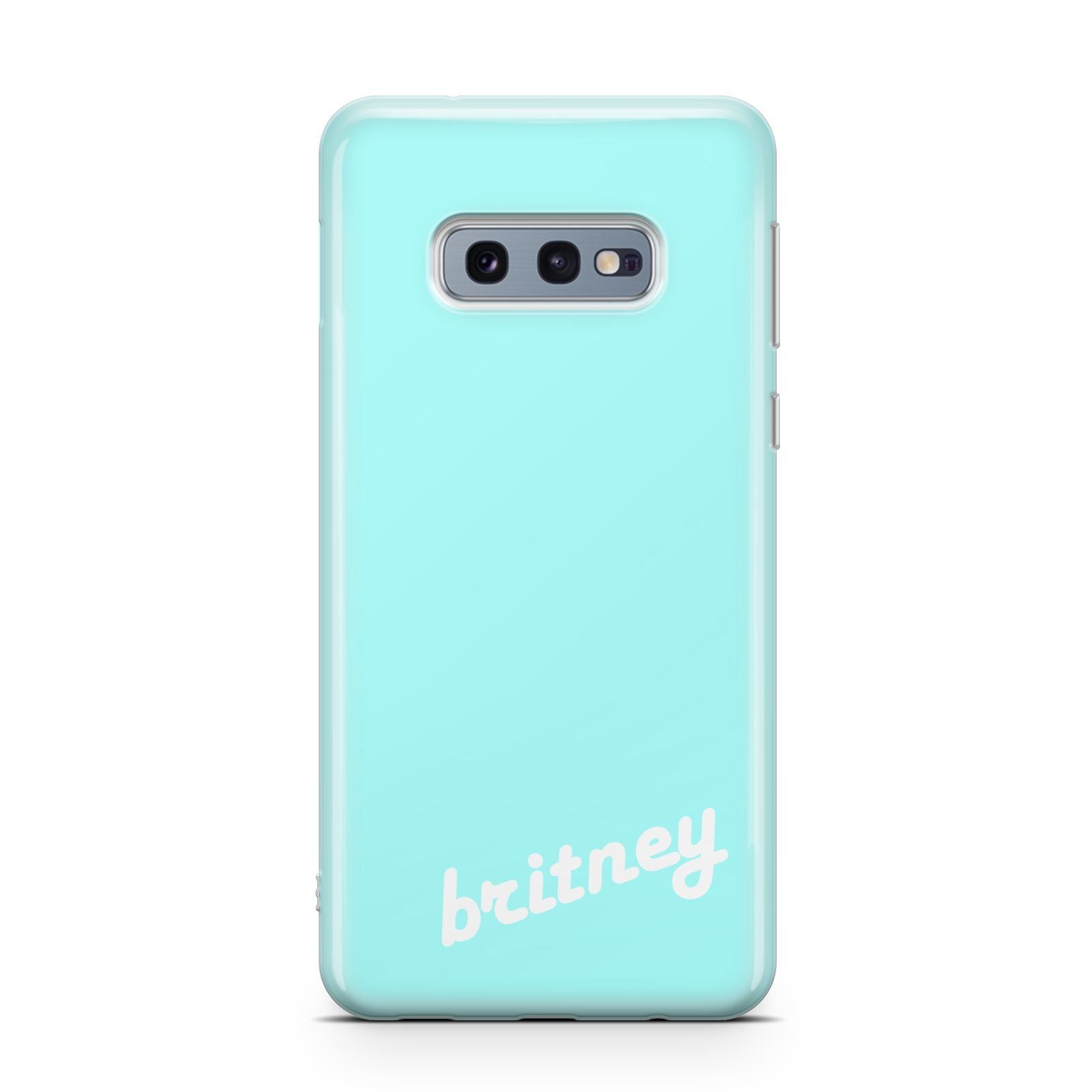 Personalised Blue Name Samsung Galaxy S10E Case