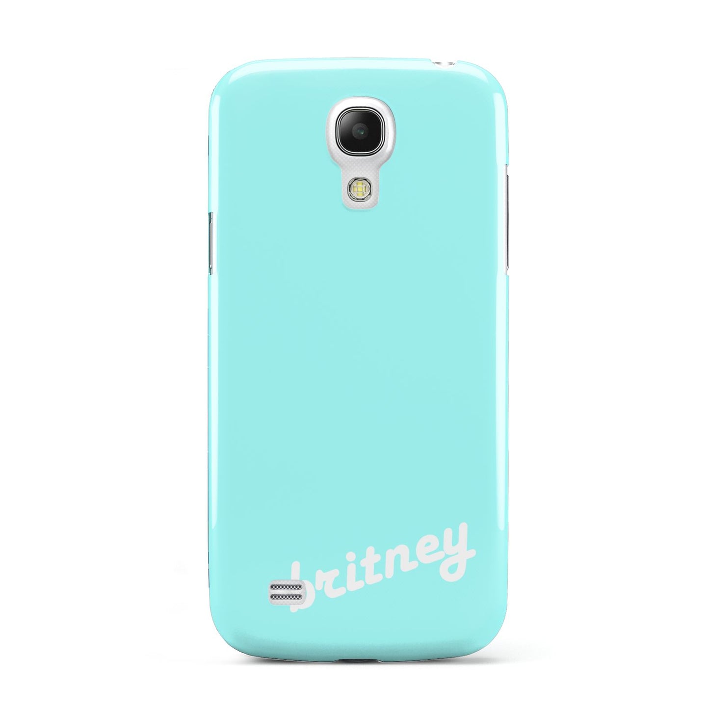 Personalised Blue Name Samsung Galaxy S4 Mini Case