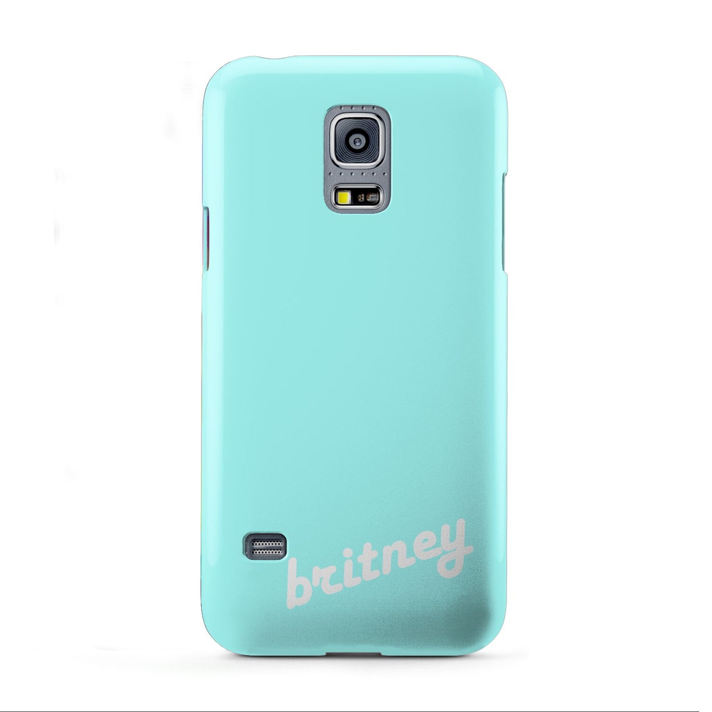 Personalised Blue Name Samsung Galaxy S5 Mini Case