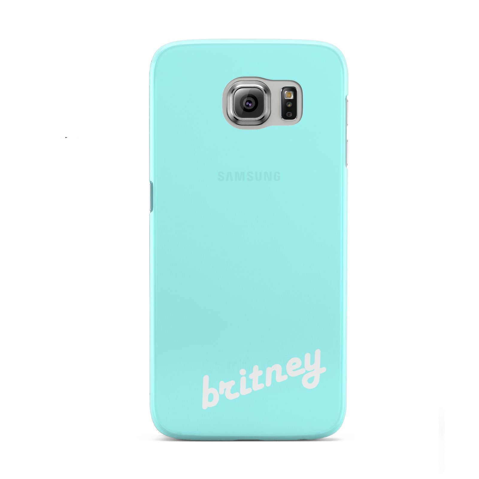 Personalised Blue Name Samsung Galaxy S6 Case